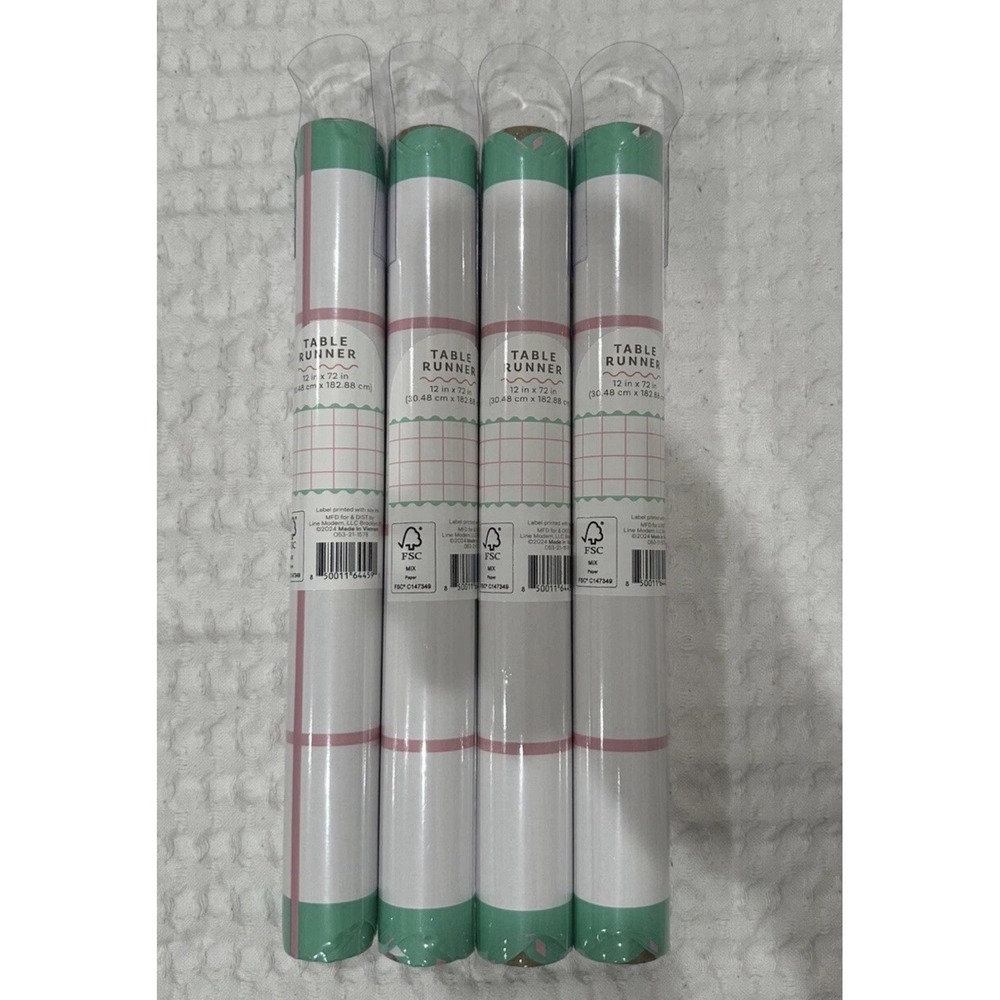 Paper Table Runner 4 Pack 12 in x 72 in